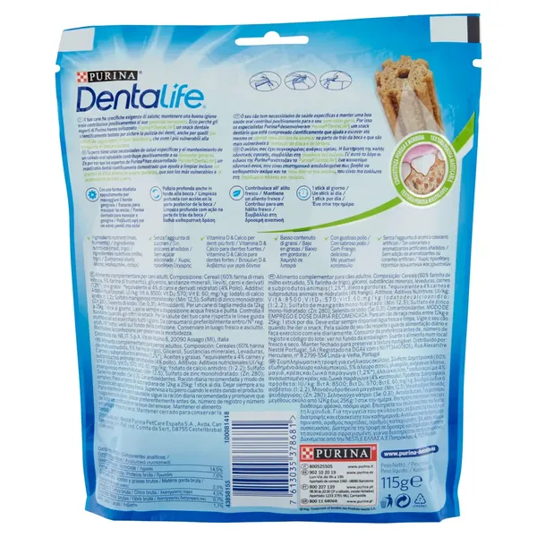 PURINA Snack Dentalife Medium Set/5 Bax 6 buc.